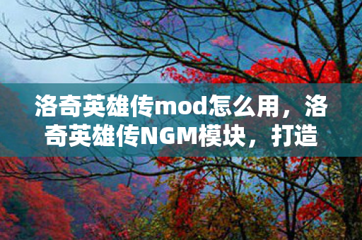 洛奇英雄传mod怎么用,洛奇英雄传NGM模块,打造个性化游戏体验的利器 洛奇英雄传mod怎么用,洛奇英雄传NGM模块,打造个性化游戏体验的利器