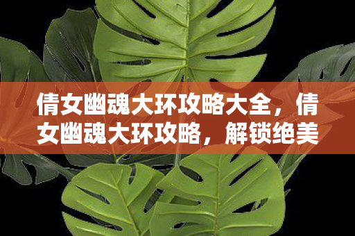 倩女幽魂大环攻略大全,倩女幽魂大环攻略,解锁绝美外观与强力属性 倩女幽魂大环攻略大全,倩女幽魂大环攻略,解锁绝美外观与强力属性