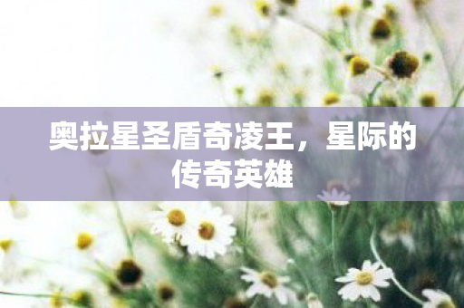 奥拉星圣盾奇凌王,星际的传奇英雄 奥拉星圣盾奇凌王,星际的传奇英雄