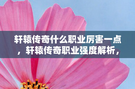 轩辕传奇什么职业厉害一点,轩辕传奇职业强度解析,哪个职业最厉害? 轩辕传奇什么职业厉害一点,轩辕传奇职业强度解析,哪个职业最厉害?