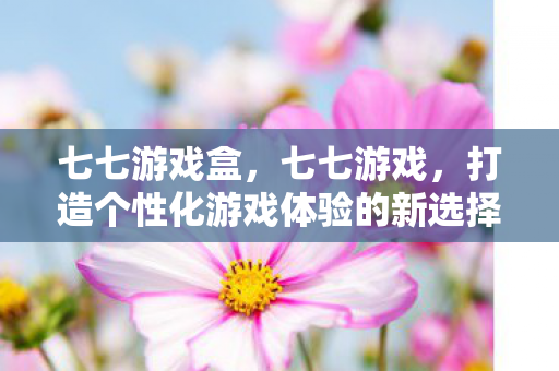 七七游戏盒,七七游戏,打造个性化游戏体验的新选择 七七游戏盒,七七游戏,打造个性化游戏体验的新选择