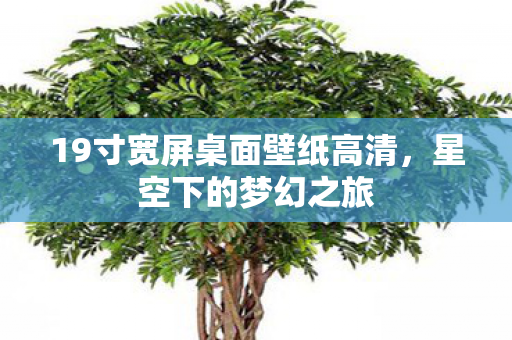 19寸宽屏桌面壁纸高清,星空下的梦幻之旅 19寸宽屏桌面壁纸高清,星空下的梦幻之旅