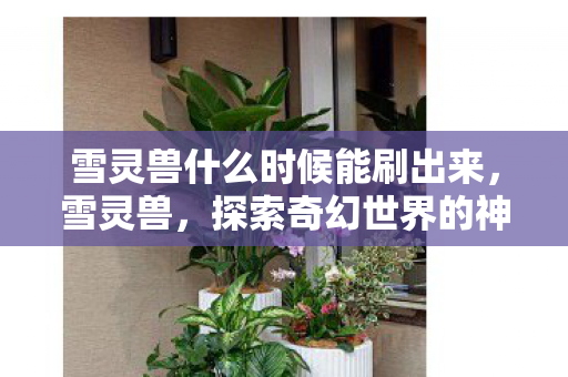 雪灵兽什么时候能刷出来,雪灵兽,探索奇幻世界的神秘生物 雪灵兽什么时候能刷出来,雪灵兽,探索奇幻世界的神秘生物