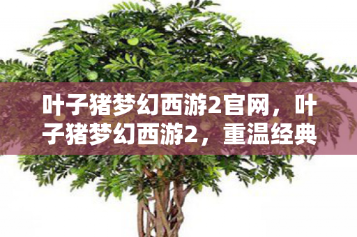 叶子猪梦幻西游2官网,叶子猪梦幻西游2,重温经典,探索无限可能 叶子猪梦幻西游2官网,叶子猪梦幻西游2,重温经典,探索无限可能
