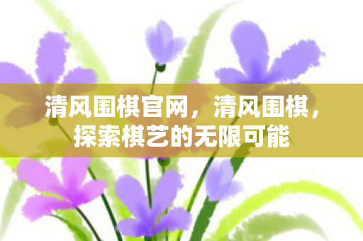 清风围棋官网,清风围棋,探索棋艺的无限可能 清风围棋官网,清风围棋,探索棋艺的无限可能
