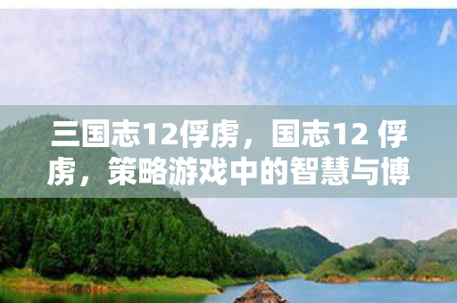 三国志12俘虏,国志12 俘虏,策略游戏中的智慧与博弈 三国志12俘虏,国志12 俘虏,策略游戏中的智慧与博弈