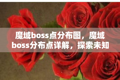 魔域boss点分布图,魔域boss分布点详解,探索未知的神秘领域 魔域boss点分布图,魔域boss分布点详解,探索未知的神秘领域