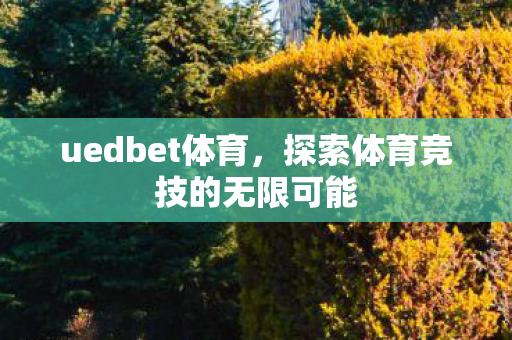 uedbet体育,探索体育竞技的无限可能 uedbet体育,探索体育竞技的无限可能