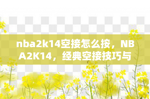 nba2k14空接怎么按,NBA2K14,经典空接技巧与战术解析 nba2k14空接怎么按,NBA2K14,经典空接技巧与战术解析