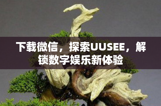 下载微信，探索UUSEE，解锁数字娱乐新体验