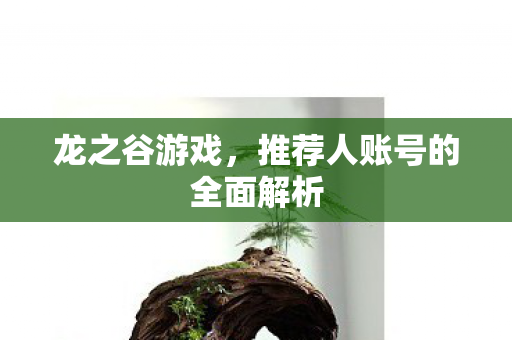 龙之谷游戏,推荐人账号的全面解析 龙之谷游戏,推荐人账号的全面解析