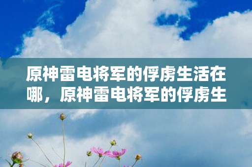 原神雷电将军的俘虏生活在哪,原神雷电将军的俘虏生活 原神雷电将军的俘虏生活在哪,原神雷电将军的俘虏生活