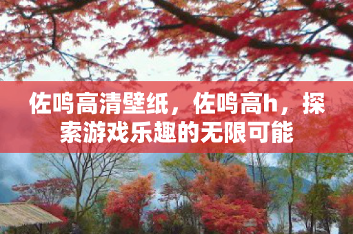 佐鸣高清壁纸,佐鸣高h,探索游戏乐趣的无限可能 佐鸣高清壁纸,佐鸣高h,探索游戏乐趣的无限可能