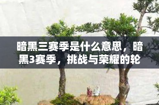 暗黑三赛季是什么意思，暗黑3赛季，挑战与荣耀的轮回