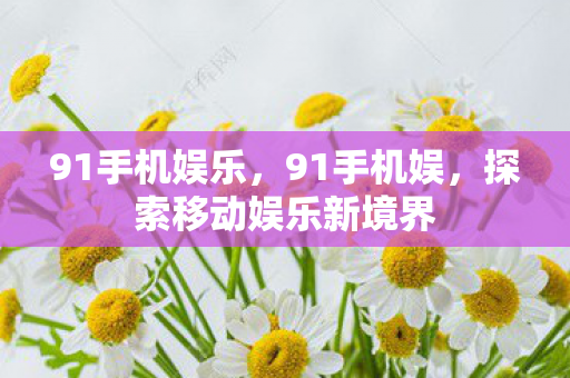 91手机娱乐，91手机娱，探索移动娱乐新境界