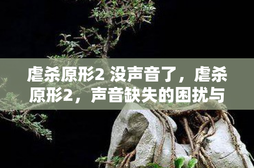 虐杀原形2 没声音了,虐杀原形2,声音缺失的困扰与解决之道 虐杀原形2 没声音了,虐杀原形2,声音缺失的困扰与解决之道