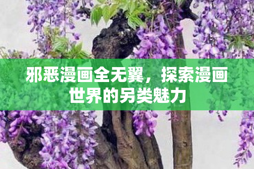 邪恶漫画全无翼，探索漫画世界的另类魅力