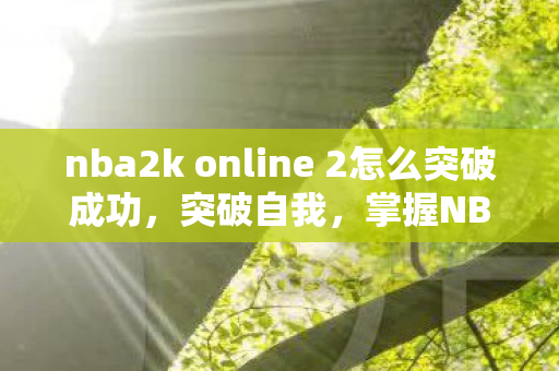 nba2k online 2怎么突破成功,突破自我,掌握NBA2K Online的实战技巧 nba2k online 2怎么突破成功,突破自我,掌握NBA2K Online的实战技巧