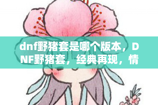 dnf野猪套是哪个版本，DNF野猪套，经典再现，情怀不灭