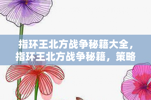 指环王北方战争秘籍大全,指环王北方战争秘籍,策略与技巧的深度剖析 指环王北方战争秘籍大全,指环王北方战争秘籍,策略与技巧的深度剖析