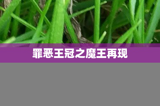 罪恶王冠之魔王再现 罪恶王冠之魔王再现