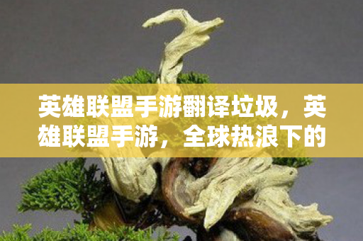 英雄联盟手游翻译垃圾,英雄联盟手游,全球热浪下的移动电竞新篇章 英雄联盟手游翻译垃圾,英雄联盟手游,全球热浪下的移动电竞新篇章