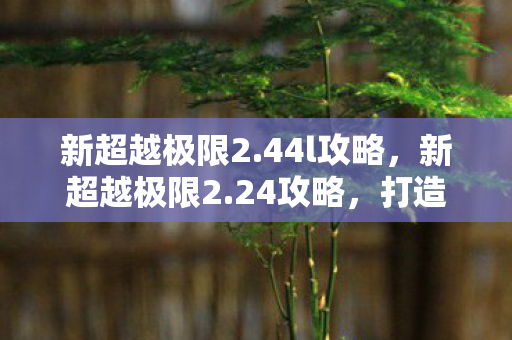 新超越极限2.44l攻略,新超越极限2.24攻略,打造顶级角色的全面指南 新超越极限2.44l攻略,新超越极限2.24攻略,打造顶级角色的全面指南