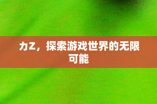 カZ，探索游戏世界的无限可能