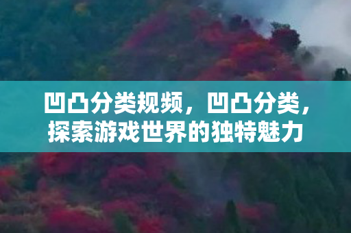 凹凸分类规频,凹凸分类,探索游戏世界的独特魅力 凹凸分类规频,凹凸分类,探索游戏世界的独特魅力