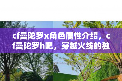 cf曼陀罗x角色属性介绍,cf曼陀罗h吧,穿越火线的独特社区与玩家交流 cf曼陀罗x角色属性介绍,cf曼陀罗h吧,穿越火线的独特社区与玩家交流