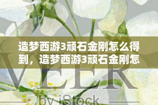 造梦西游3顽石金刚怎么得到,造梦西游3顽石金刚怎么得 造梦西游3顽石金刚怎么得到,造梦西游3顽石金刚怎么得