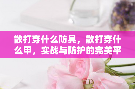 散打穿什么防具,散打穿什么甲,实战与防护的完美平衡 散打穿什么防具,散打穿什么甲,实战与防护的完美平衡