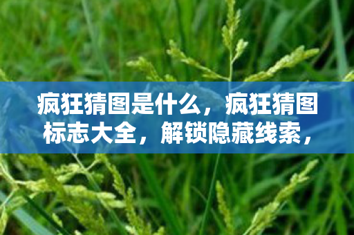疯狂猜图是什么,疯狂猜图标志大全,解锁隐藏线索,揭秘游戏背后的奥秘 疯狂猜图是什么,疯狂猜图标志大全,解锁隐藏线索,揭秘游戏背后的奥秘