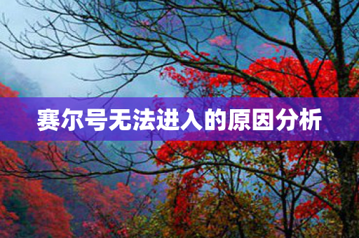 赛尔号无法进入的原因分析 赛尔号无法进入的原因分析