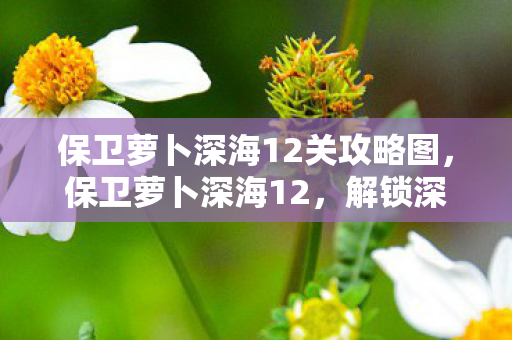 保卫萝卜深海12关攻略图,保卫萝卜深海12,解锁深海挑战,保卫你的萝卜! 保卫萝卜深海12关攻略图,保卫萝卜深海12,解锁深海挑战,保卫你的萝卜!