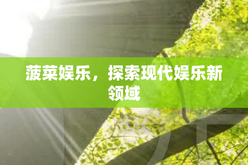 菠菜娱乐,探索现代娱乐新领域 菠菜娱乐,探索现代娱乐新领域