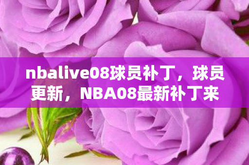 nbalive08球员补丁,球员更新,NBA08最新补丁来袭 nbalive08球员补丁,球员更新,NBA08最新补丁来袭