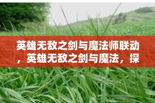 英雄无敌之剑与魔法师联动,英雄无敌之剑与魔法,探索奇幻世界的奥秘 英雄无敌之剑与魔法师联动,英雄无敌之剑与魔法,探索奇幻世界的奥秘