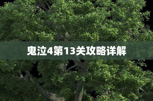鬼泣4第13关攻略详解