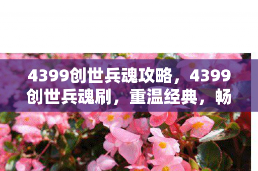 4399创世兵魂攻略,4399创世兵魂刷,重温经典,畅享无限战斗 4399创世兵魂攻略,4399创世兵魂刷,重温经典,畅享无限战斗