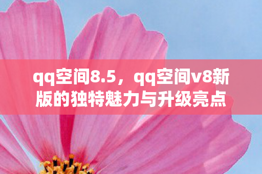 qq空间8.5，qq空间v8新版的独特魅力与升级亮点