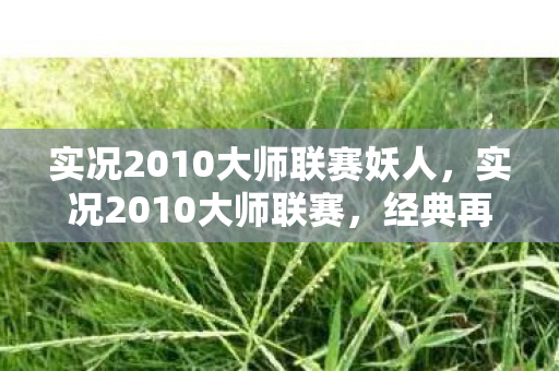 实况2010大师联赛妖人,实况2010大师联赛,经典再现,策略与激情的碰撞 实况2010大师联赛妖人,实况2010大师联赛,经典再现,策略与激情的碰撞