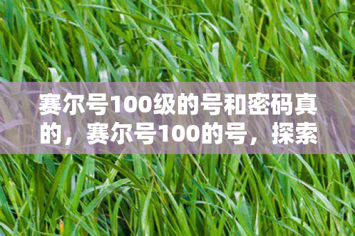 赛尔号100级的号和密码真的,赛尔号100的号,探索无限可能的精灵养成之旅 赛尔号100级的号和密码真的,赛尔号100的号,探索无限可能的精灵养成之旅
