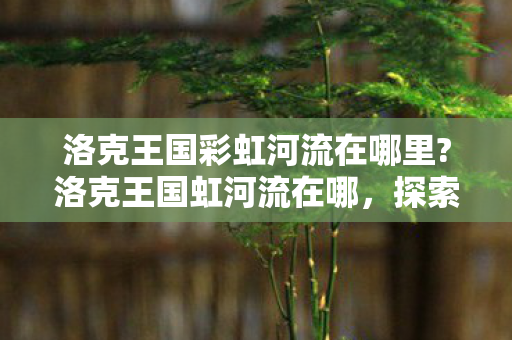 洛克王国彩虹河流在哪里?洛克王国虹河流在哪,探索神秘之地的奇妙之旅 洛克王国彩虹河流在哪里?洛克王国虹河流在哪,探索神秘之地的奇妙之旅