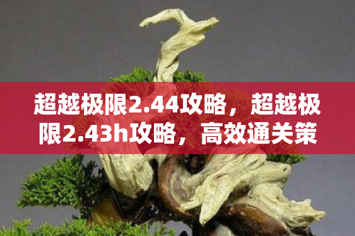 超越极限2.44攻略,超越极限2.43h攻略,高效通关策略与技巧 超越极限2.44攻略,超越极限2.43h攻略,高效通关策略与技巧