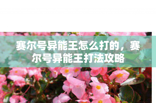 赛尔号异能王怎么打的,赛尔号异能王打法攻略 赛尔号异能王怎么打的,赛尔号异能王打法攻略