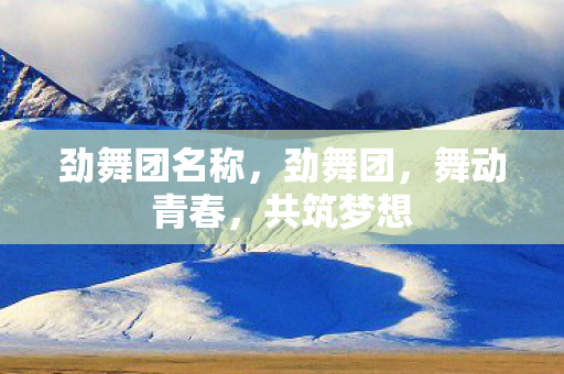 劲舞团名称,劲舞团,舞动青春,共筑梦想 劲舞团名称,劲舞团,舞动青春,共筑梦想