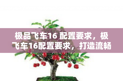 极品飞车16 配置要求,极飞车16配置要求,打造流畅游戏体验的硬件指南 极品飞车16 配置要求,极飞车16配置要求,打造流畅游戏体验的硬件指南