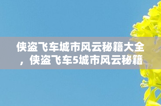 侠盗飞车城市风云秘籍大全,侠盗飞车5城市风云秘籍,解锁无限可能 侠盗飞车城市风云秘籍大全,侠盗飞车5城市风云秘籍,解锁无限可能