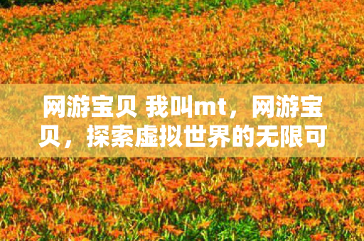网游宝贝 我叫mt,网游宝贝,探索虚拟世界的无限可能 网游宝贝 我叫mt,网游宝贝,探索虚拟世界的无限可能